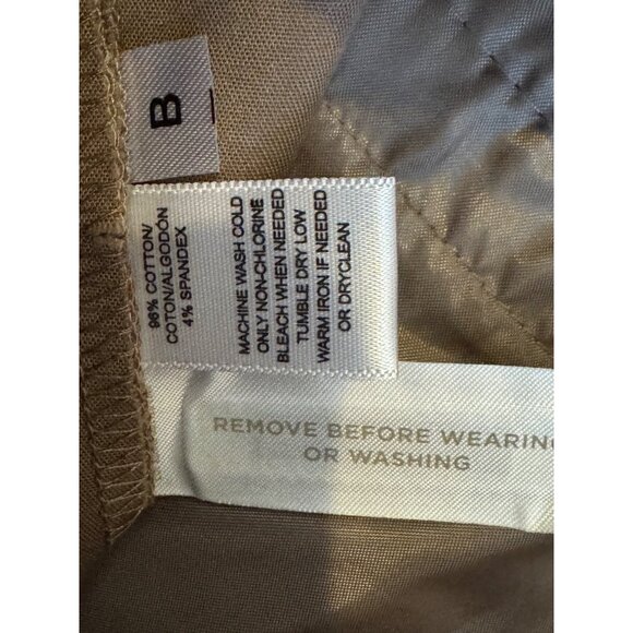 Loft Marisa Ankle Pants Womens Size 14 Brown Stretch - Picture 5 of 6